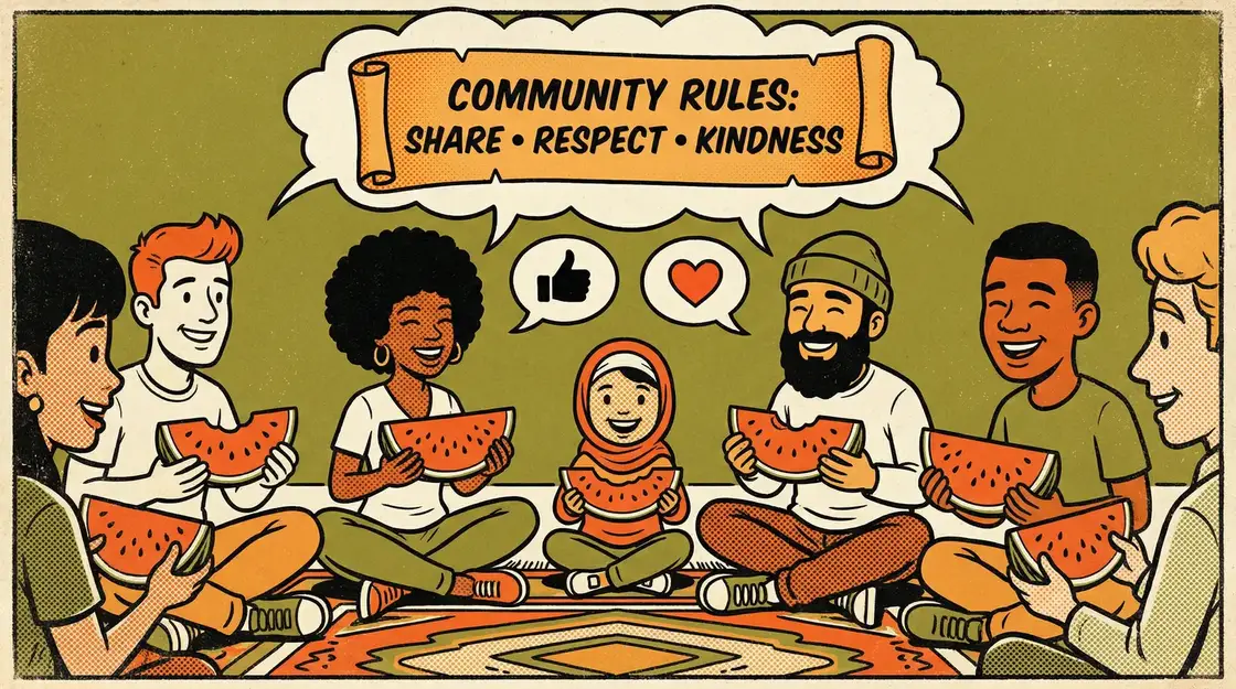 韦德娱乐 社区公约漫画插图